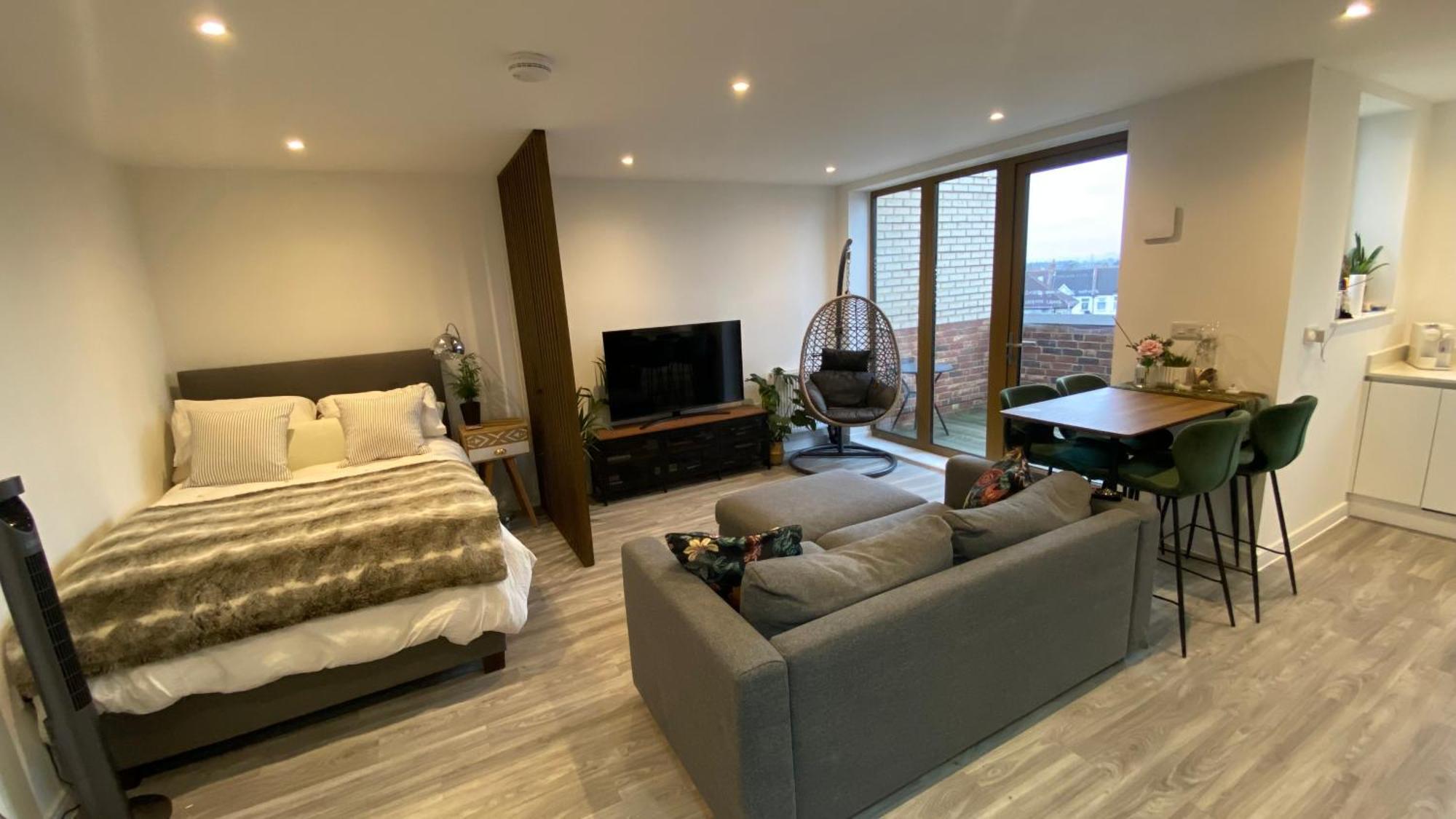London Luxe: Stylish Studio Εξωτερικό φωτογραφία